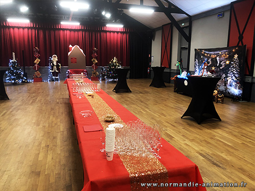 animation noel Manche Calvados Orne Normandie maquillage enfant sulpture ballon
